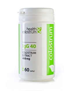 Colostrum kapsule IgG 40 (400 mg) - 60 ks