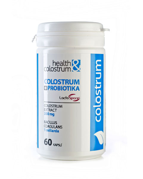 Colostrum kapsule IgG 40 PROBIO (350 mg) - 60 ks