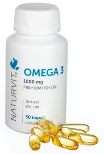 NaturVit Omega 3 - 1000 mg, 30 ks